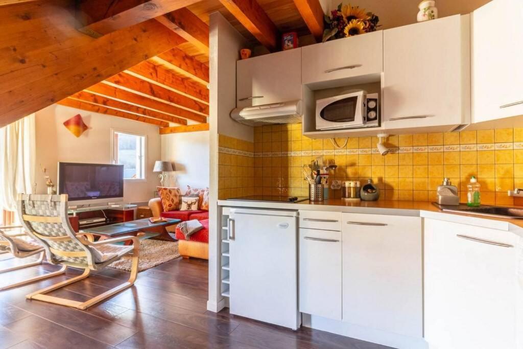 Appartement Style Chalet A Saint Lary Soulan. Экстерьер фото